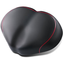 Load image into Gallery viewer, Noseless Bike Seat for Men Women, IPX7 Waterproof, Red Line
