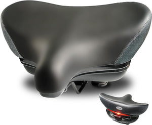 YLG Wide Bike Seat Comfortable Large Electric Bike Saddle Cushion wi YLGBike