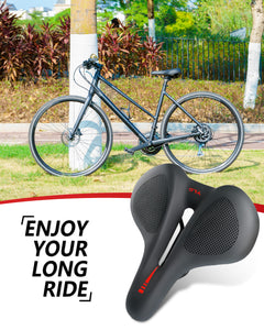 YLG Bike Seat I Bicycle Seat for Men and Women, Waterproof Bike Saddle for Exercise BMX, MTB Road & Peloton Bikes